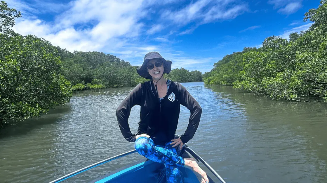 Mangrove cruise tour in Bali as an example of sustainable travel & tourism